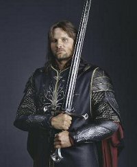 Aragorn and Anduril